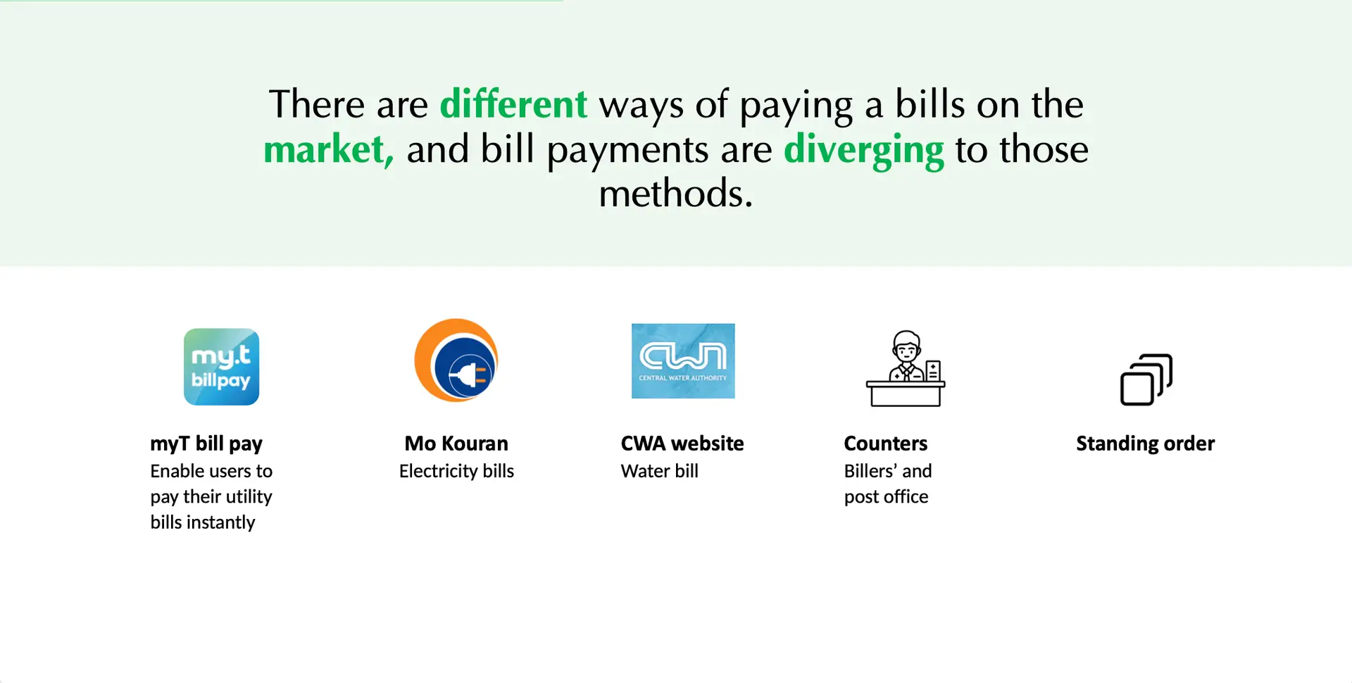 Instant versus delayed payment states
